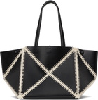 Nanushka Black Origami Tote