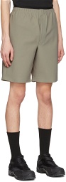 GR10K Grey Nylon Shorts
