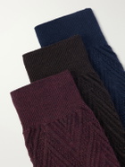Missoni - Three-Pack Crochet-Knit Socks - Multi