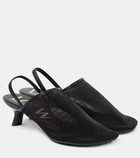 Loewe Petal 45 slingback pumps