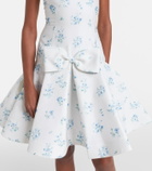Shushu/Tong Floral cotton and silk minidress