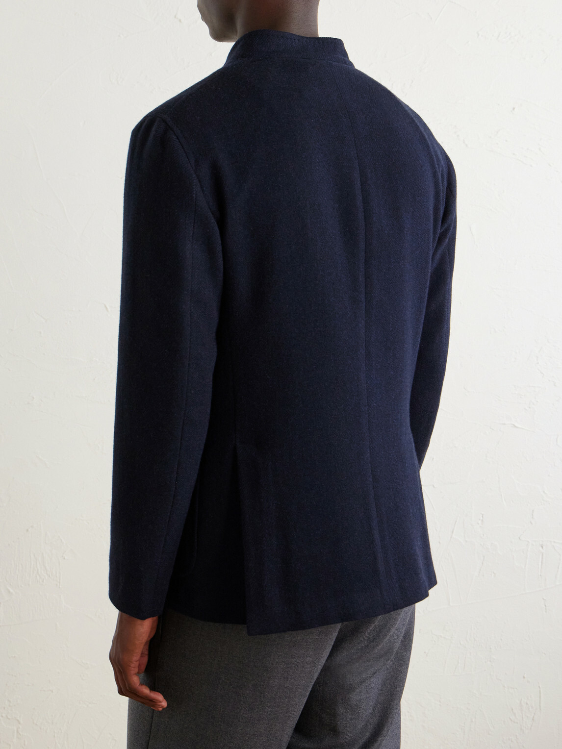 Boglioli - Wool-Blend Twill Jacket - Blue