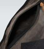 Acne Studios Sling leather-trimmed canvas backpack