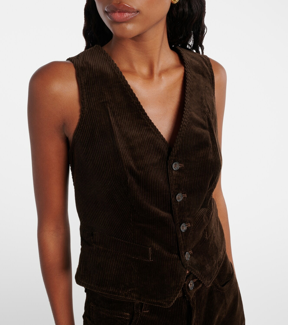 Polo Ralph Lauren Cotton corduroy vest