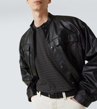 Lemaire Striped cotton jersey T-shirt