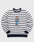 Polo Ralph Lauren Long Sleeve Sweatshirt Blue|White - Mens - Sweatshirts