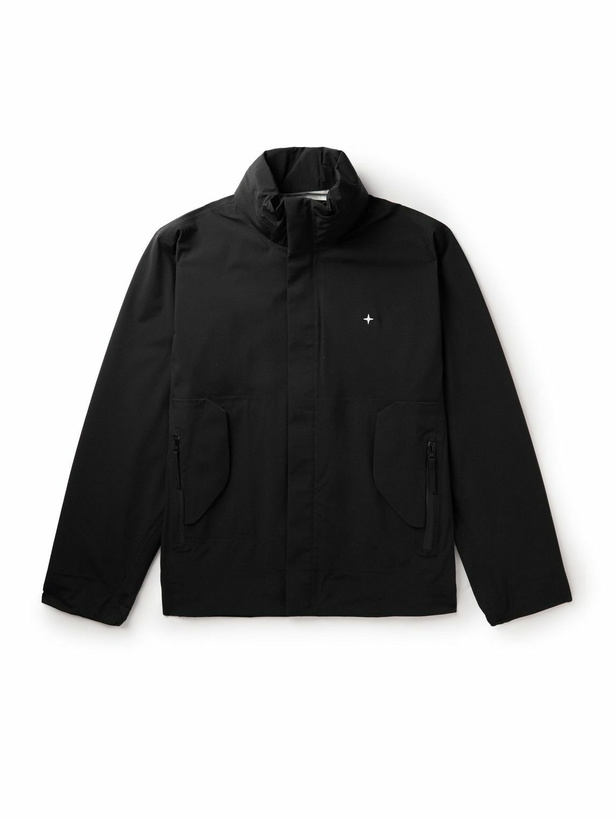 Photo: Stone Island - Logo-Embroidered Shell Jacket - Black