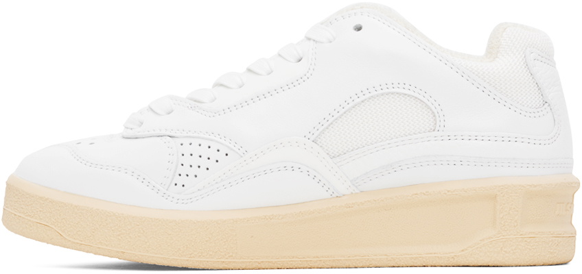 Jil Sander White Low-Top Sneakers Jil Sander