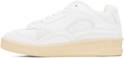 Jil Sander White Low-Top Sneakers