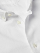 Massimo Alba - Boston Button-Down Collar Twill Shirt - White