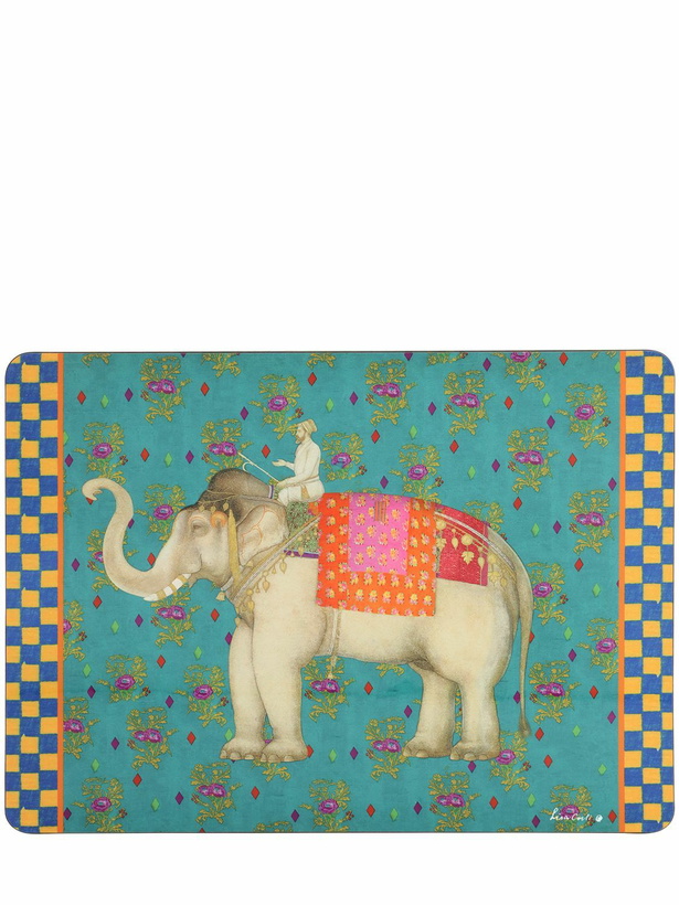 Photo: LISA CORTI Ololay Elephant Lacquered Cork Placemat
