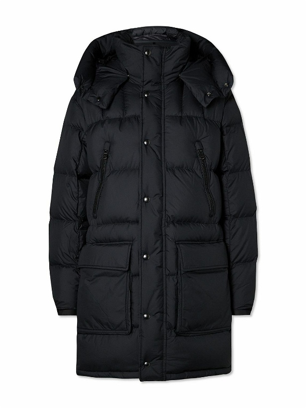 Photo: Polo Ralph Lauren - Forester Logo-Appliquéd Quilted Ripstop Hooded Down Jacket - Black