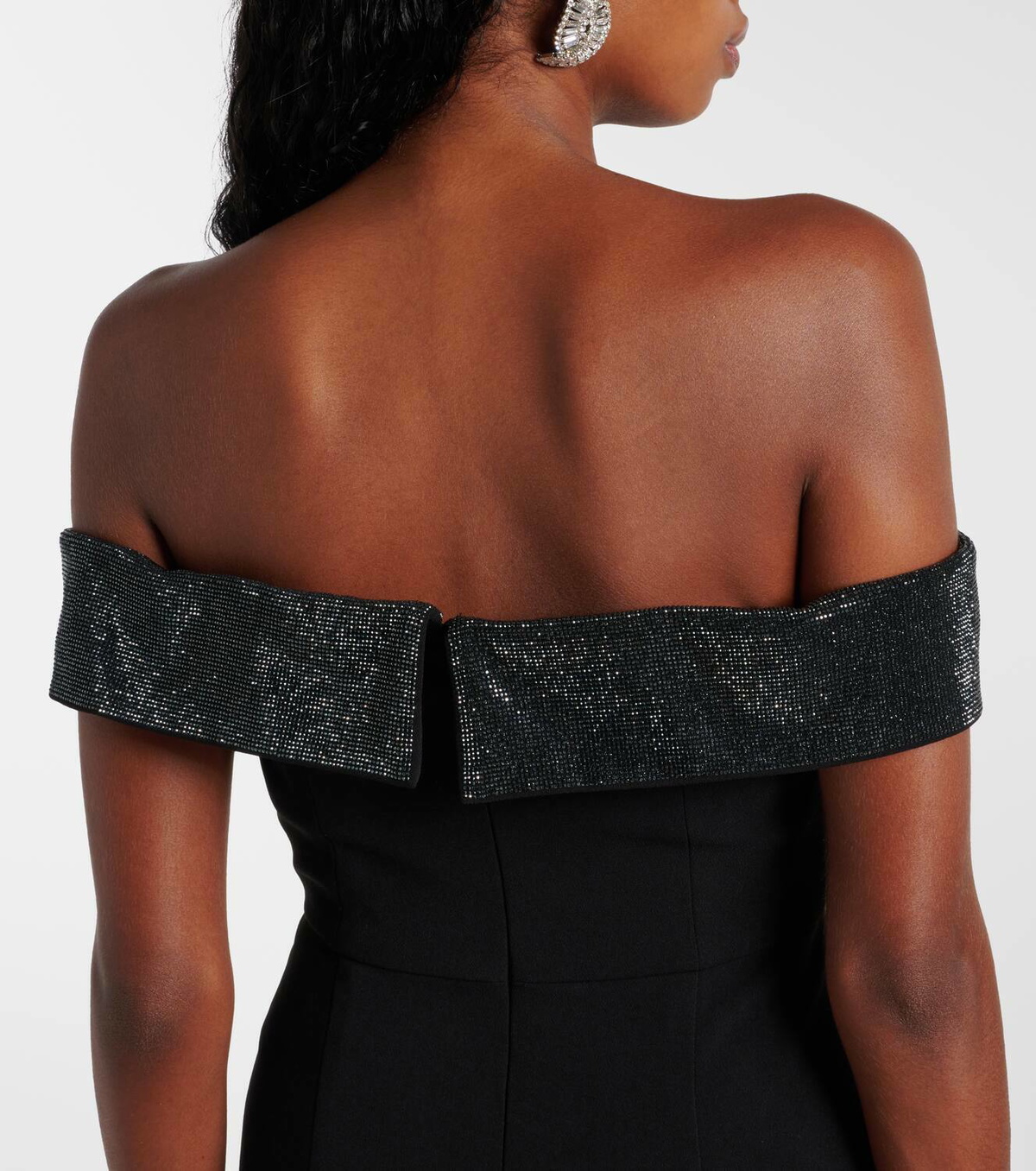 off the shoulder mermaid midi dress Lily Off-The-Shoulder Mermaid Formal Dress