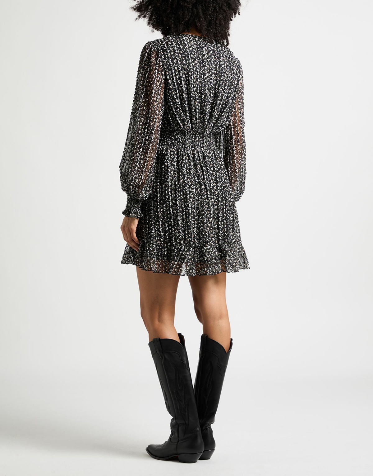 Maje Womens Mini dress in Black