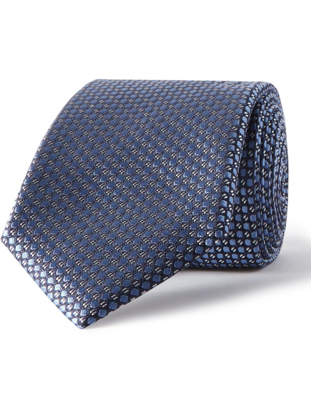 Photo: Canali - 8cm Silk-Jacquard Tie