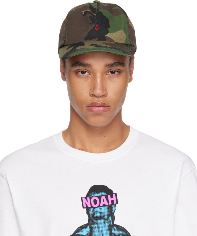 Photo: Noah Khaki Anchor Logo 5 Panel Cap