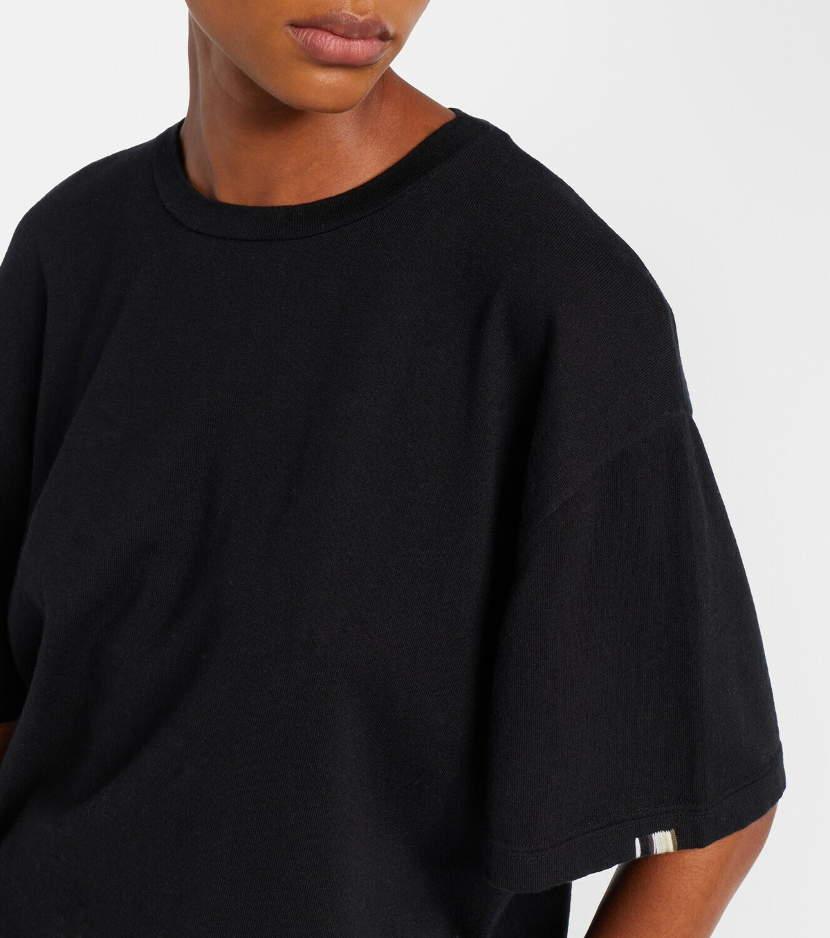 Extreme Cashmere Rik oversized cotton and cashmere T-shirt