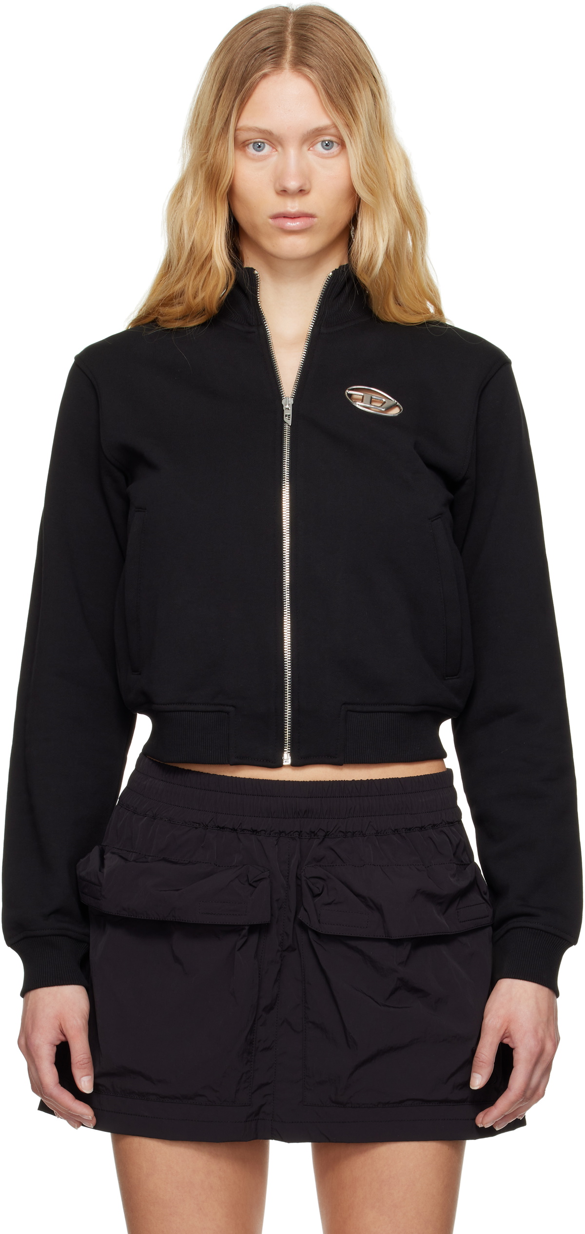 Diesel Black F-Flacin Sweatshirt