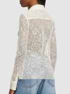 PHILOSOPHY DI LORENZO SERAFINI Buttoned Lace Blouse