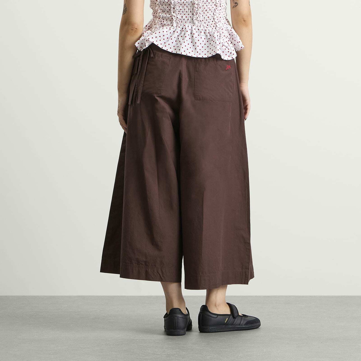 Damson Madder Women's Tatiana Culotte in Choc
