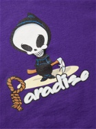PARADISE - Printed Cotton-Jersey T-Shirt - Purple