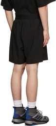 adidas Originals Black Knit Yoga Shorts