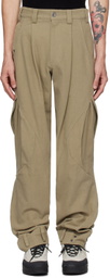 HYEIN SEO Beige Cotton Cargo Pants