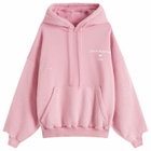 Cole Buxton Men's 1992 Distressed Hoodie in Washed Pink