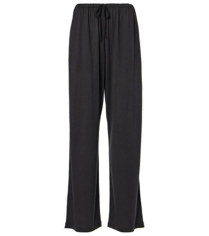 Photo: The Row Lanuit silk sweatpants