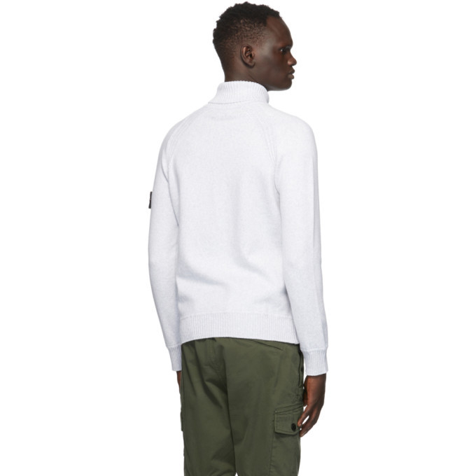 Stone island cheap turtleneck grey