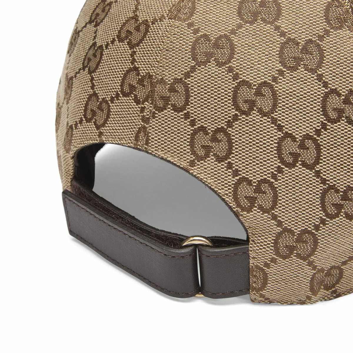Gucci Men's GG Logo Baseball Cap in Beige
