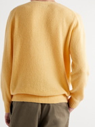 Beams Plus - Cashmere and Silk-Blend Sweater - Yellow