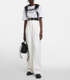 Alexander McQueen - Wander embellished leather loafers