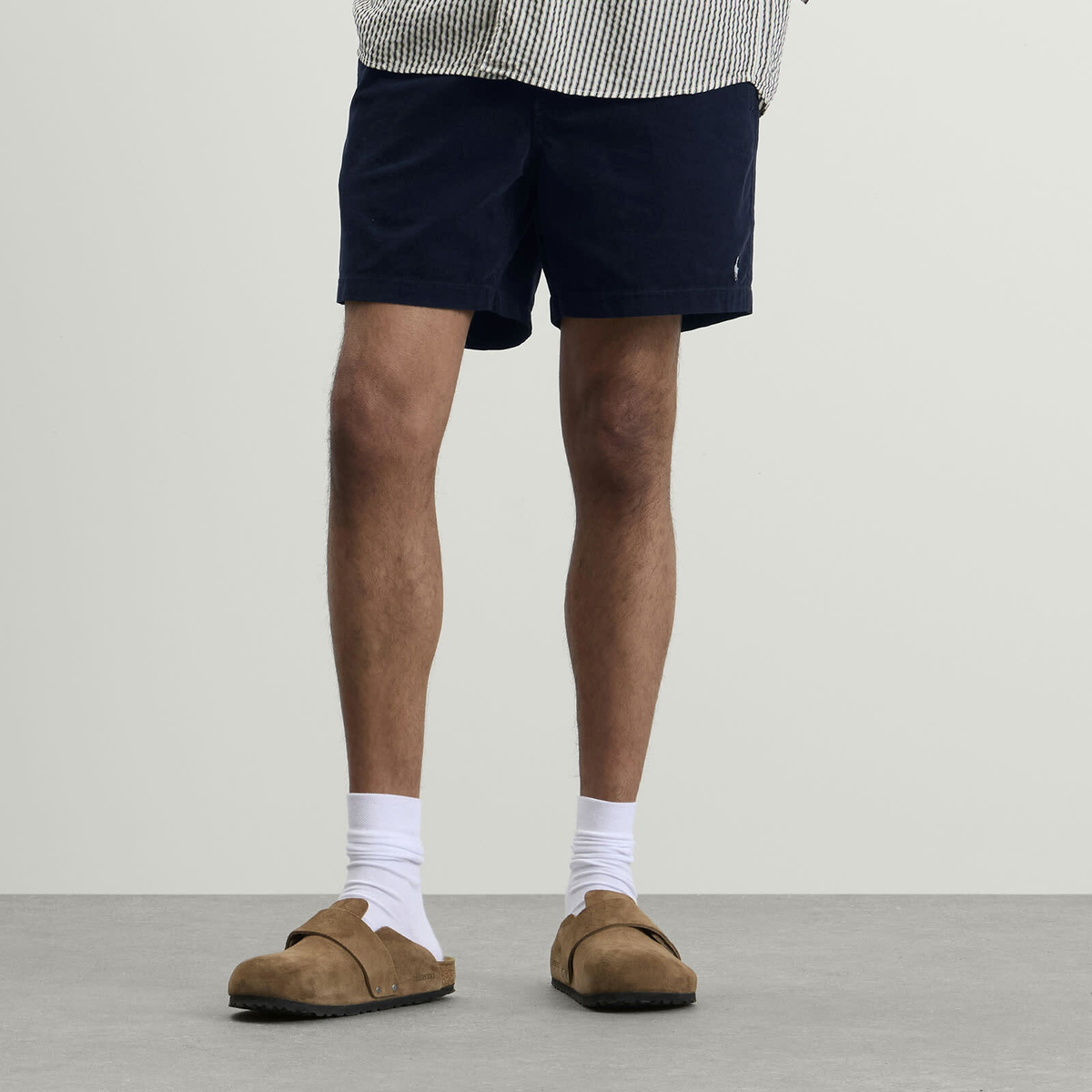 Polo Ralph Lauren Men's Micro Corduroy Shorts in Newport Navy