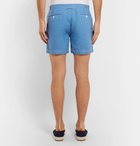 Orlebar Brown - Linen Shorts - Men - Blue