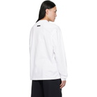 Fear of God ESSENTIALS White Classic Long Sleeve T-shirt