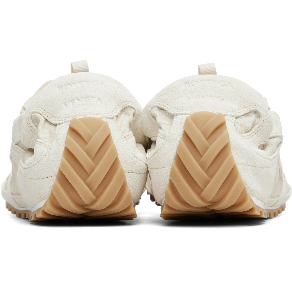 Bottega Veneta Off-White Orbit Flash Sneakers