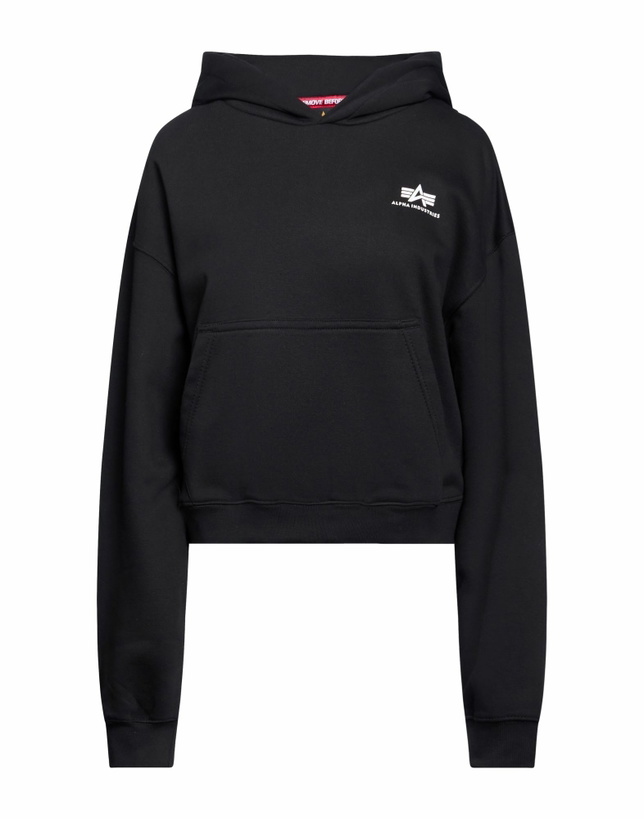 Photo: Alpha Industries Womens Sweatshirt in Black