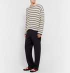 Loewe - Embellished Intarsia Canvas Loafers - Multi