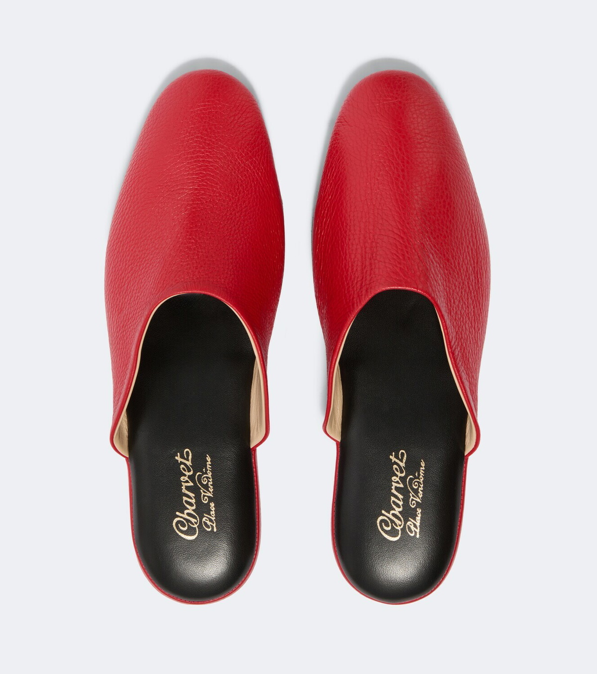 Charvet Leather slippers