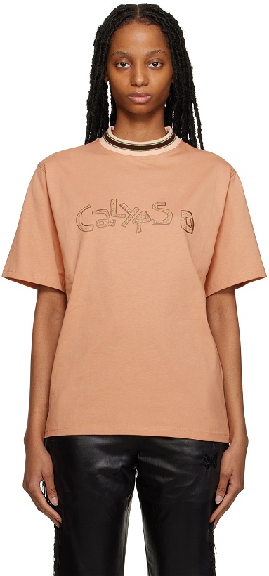 Photo: Nicholas Daley Orange 'Calypso' T-Shirt