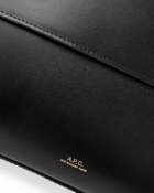A.P.C. VIRGINIE FLAP HANDBAG Black Women
