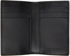 Bottega Veneta Black Flap Card Holder