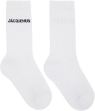 Jacquemus White Le Papier 'Les Chaussettes Jacquemus' Socks