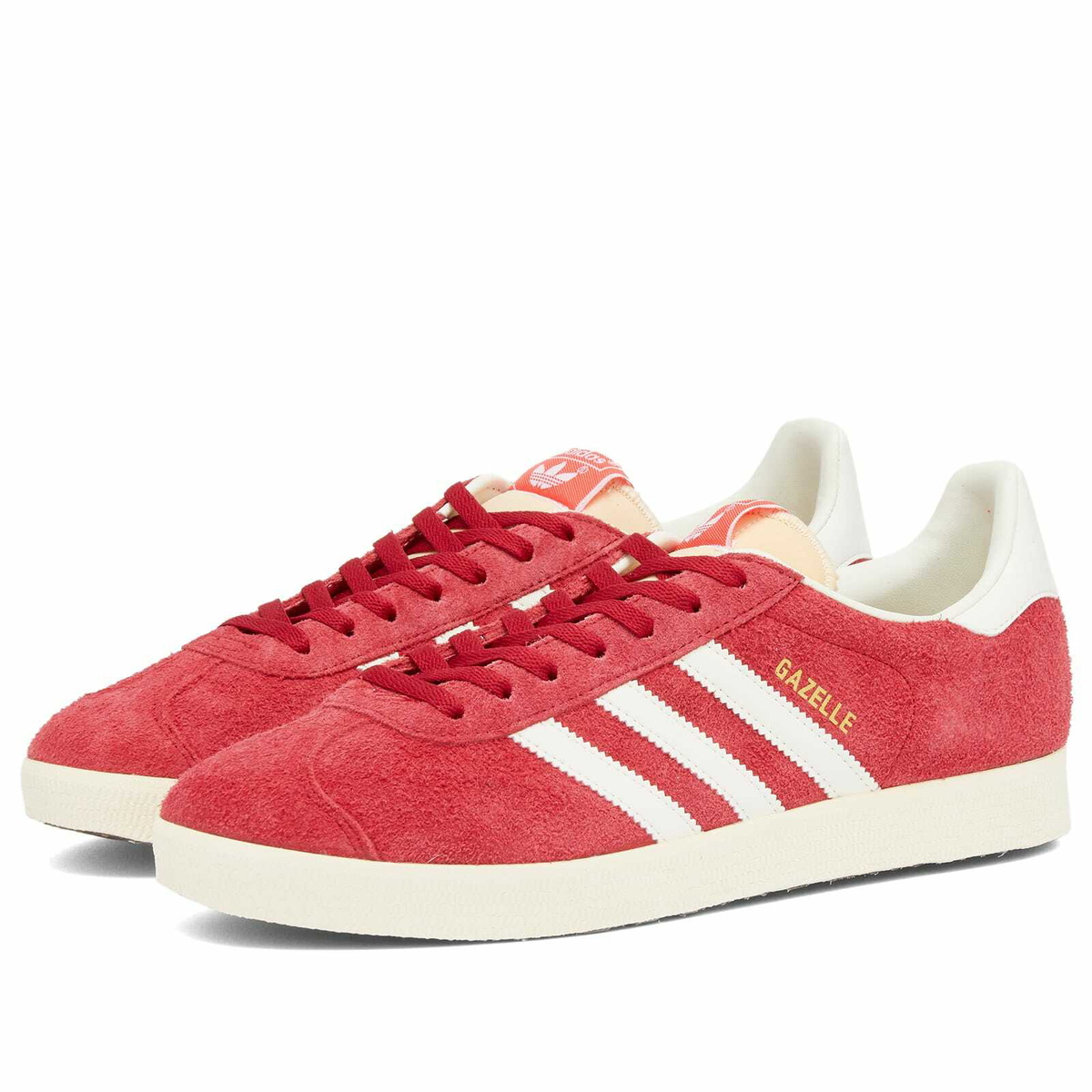 Adidas Men's Gazelle in Team Victory Red/Off White/Cream White adidas