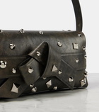 Acne Studios Musubi studded leather shoulder bag