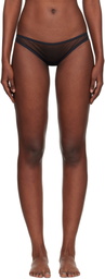 Yasmine Eslami Black Jeanne Briefs