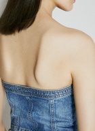Guess USA Buckle Denim Bustier