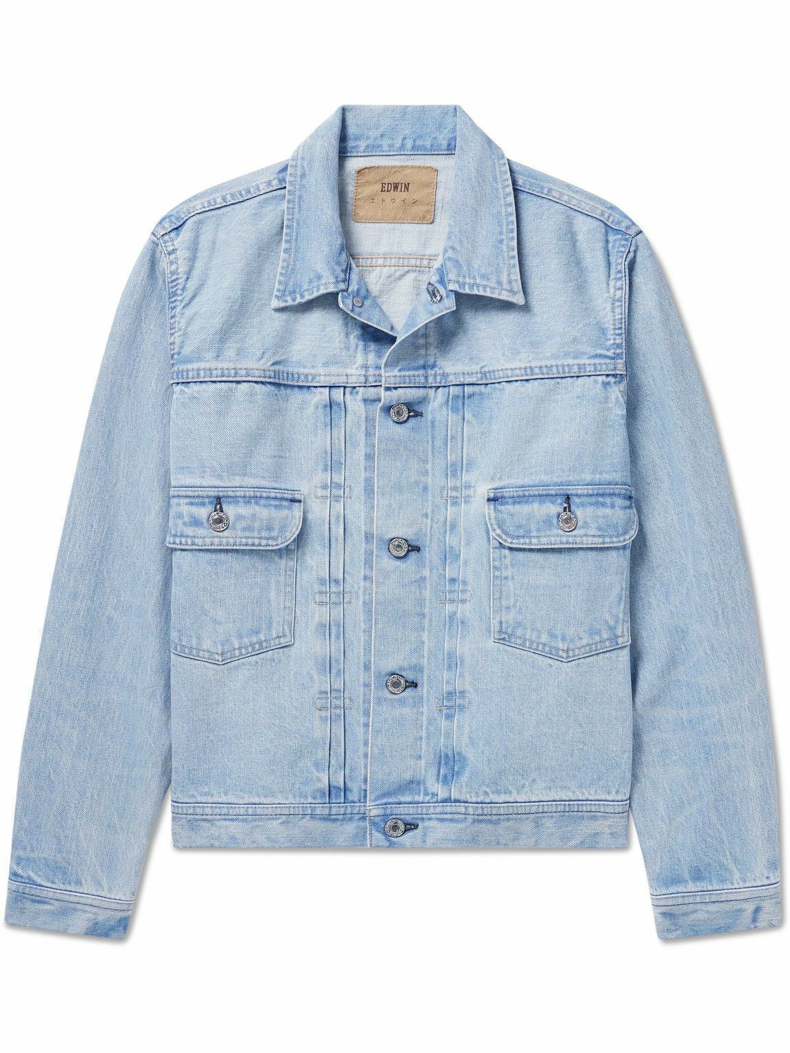 EDWIN - Denim Trucker Jacket - Blue Edwin