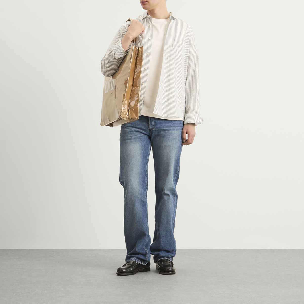 A.P.C. Men's Rescue Jeans in Washed Indigo